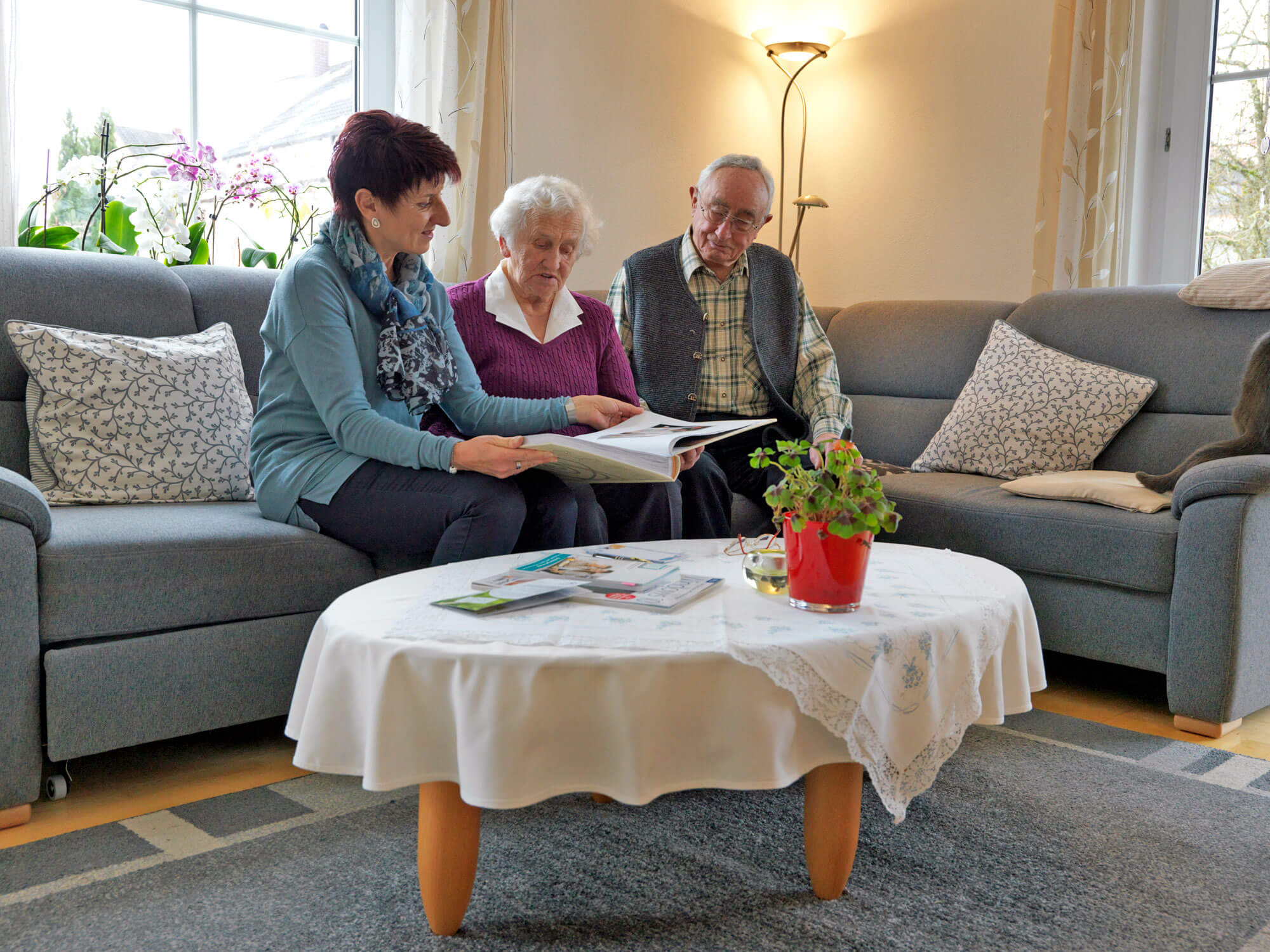 HELP-zertifizierte Senioren-Assistenten und Senioren-Gesellschafter